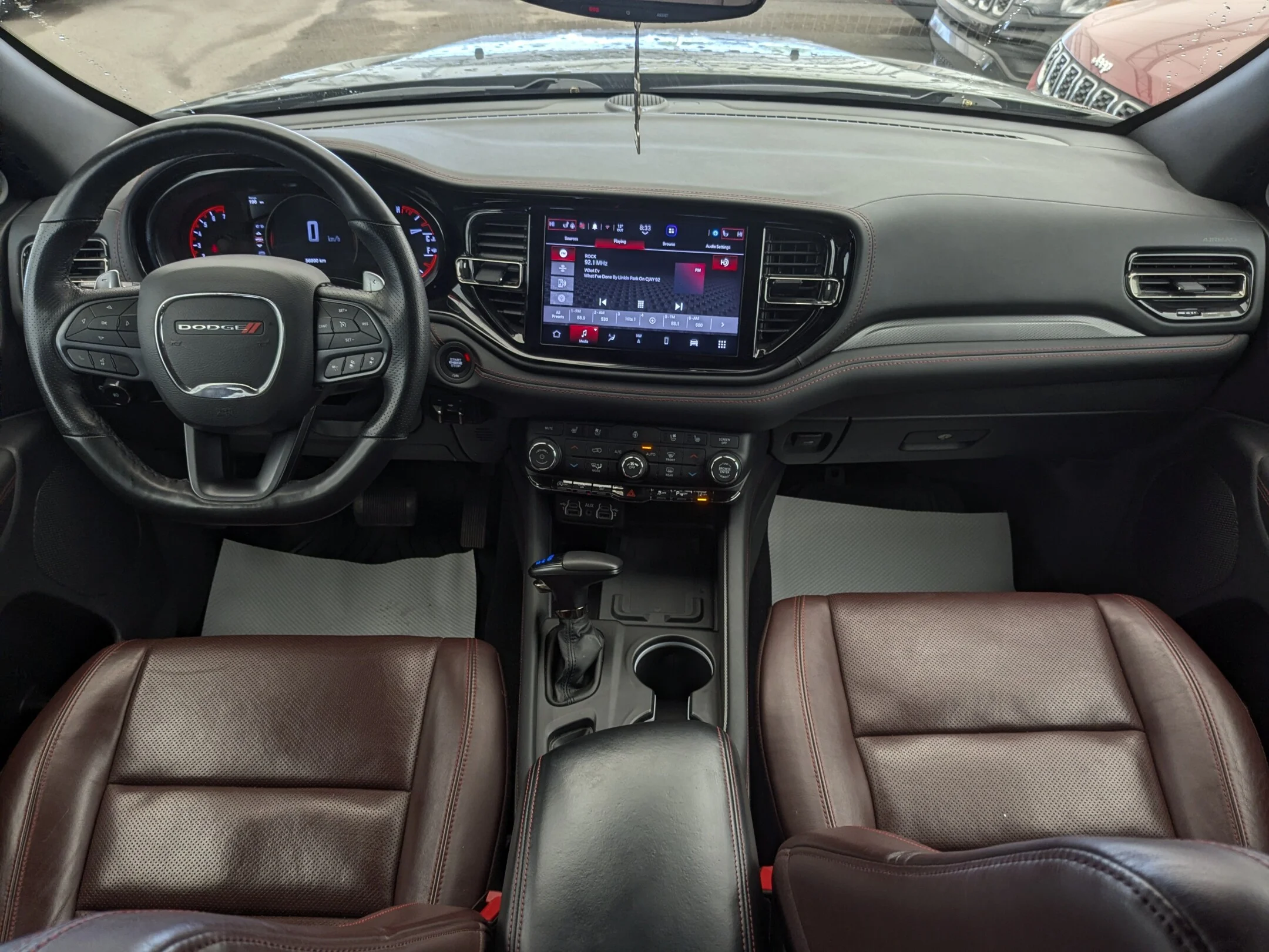 Certified Used 2023 Grey Dodge GT Plus - - AWD - Blacktop Pkg - Park Assist - 10.1 Touchscreen - Captain Chairs & More! image 26