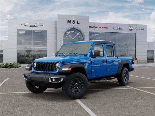New 2026 Hydro Blue Pearl-Coat Exterior Paint Jeep Sport 4x4 image 2