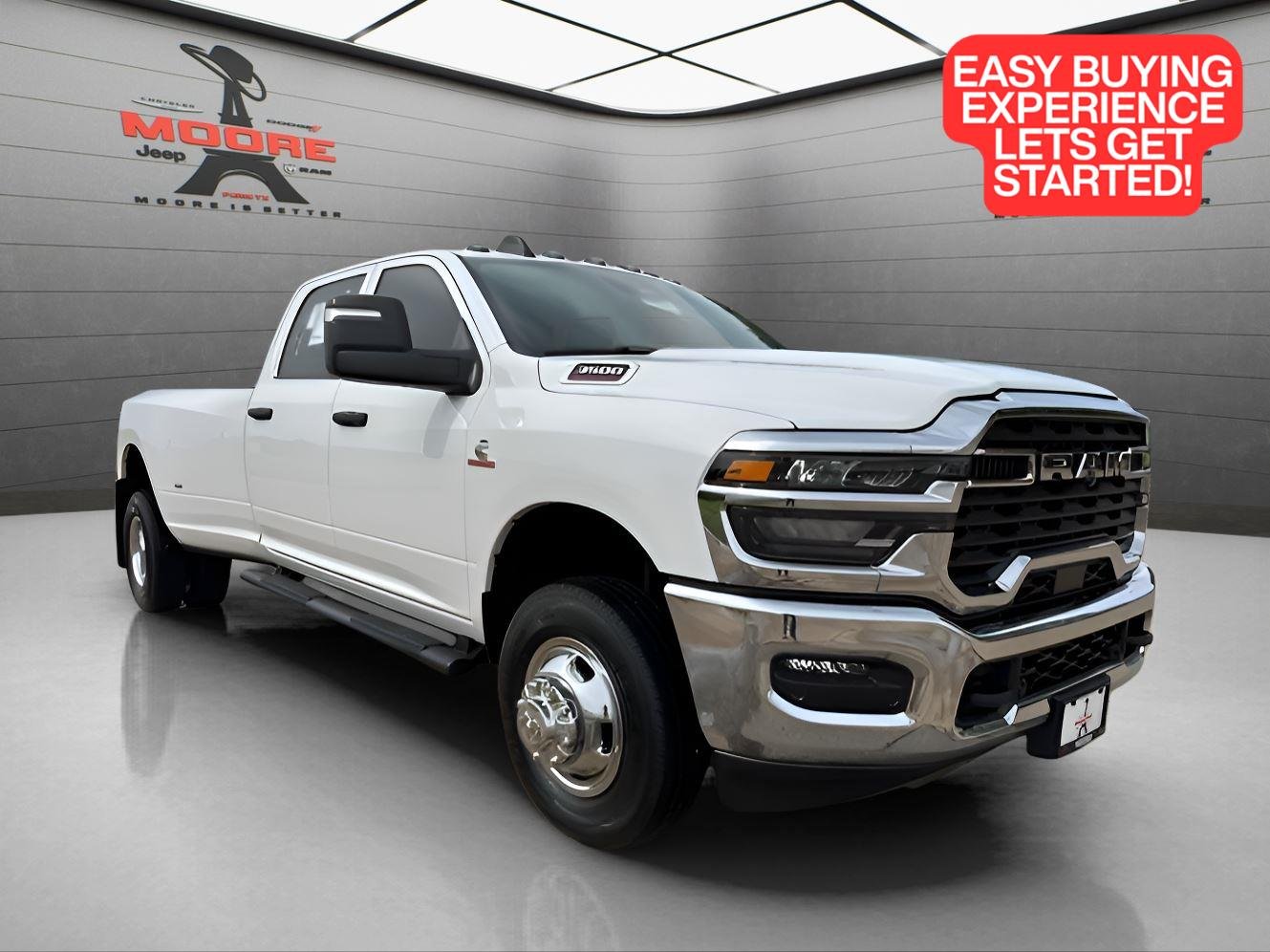 New 2026 Bright White Clear-Coat Exterior Paint RAM Tradesman image 1