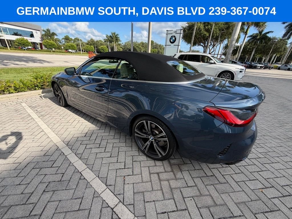 Certified Used 2024 Blue Metallic BMW 430i image 3