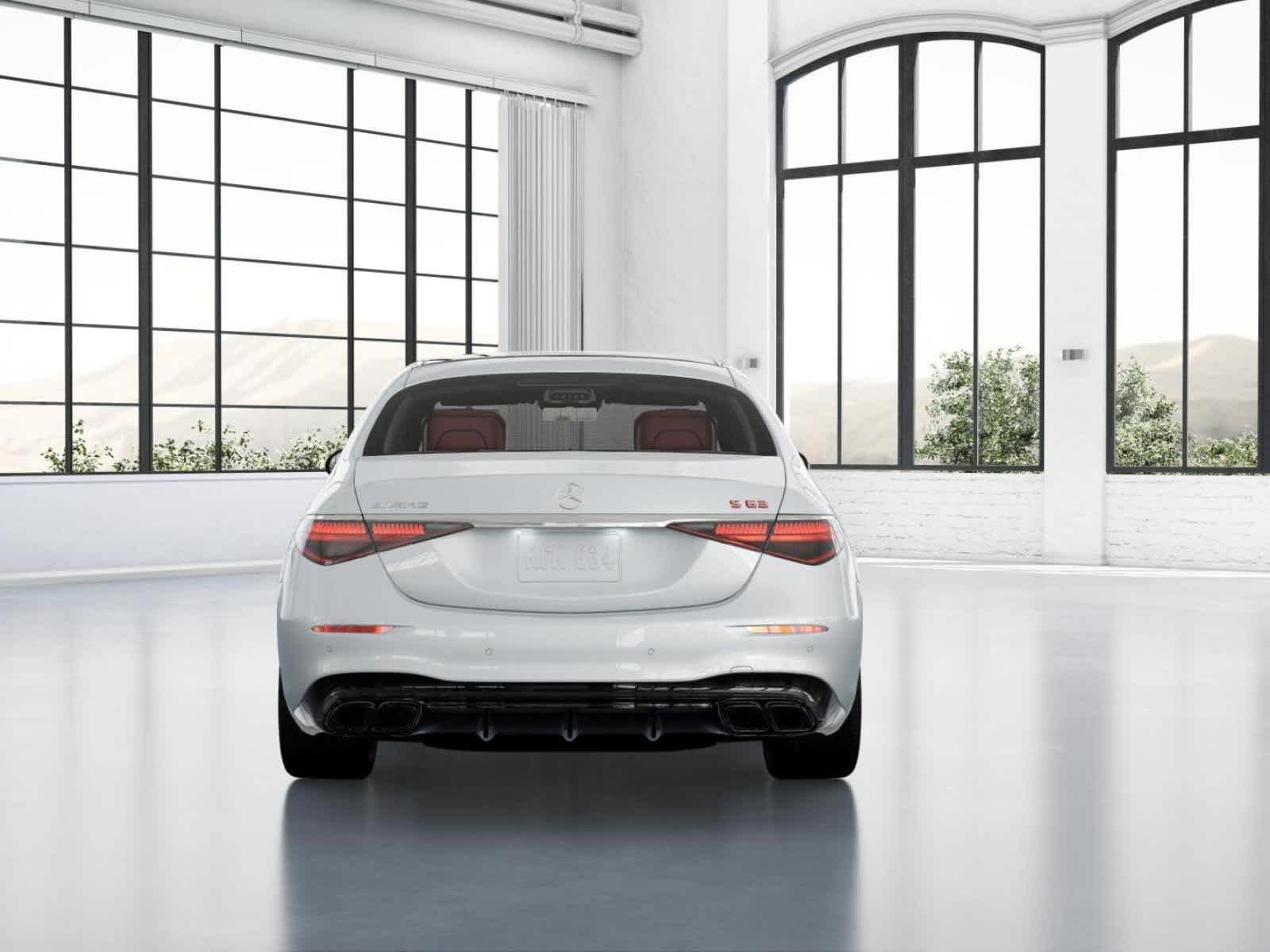 New 2026 MANUFAKTUR Moonlight White Metallic Mercedes-Benz AMG® S 63 E image 24