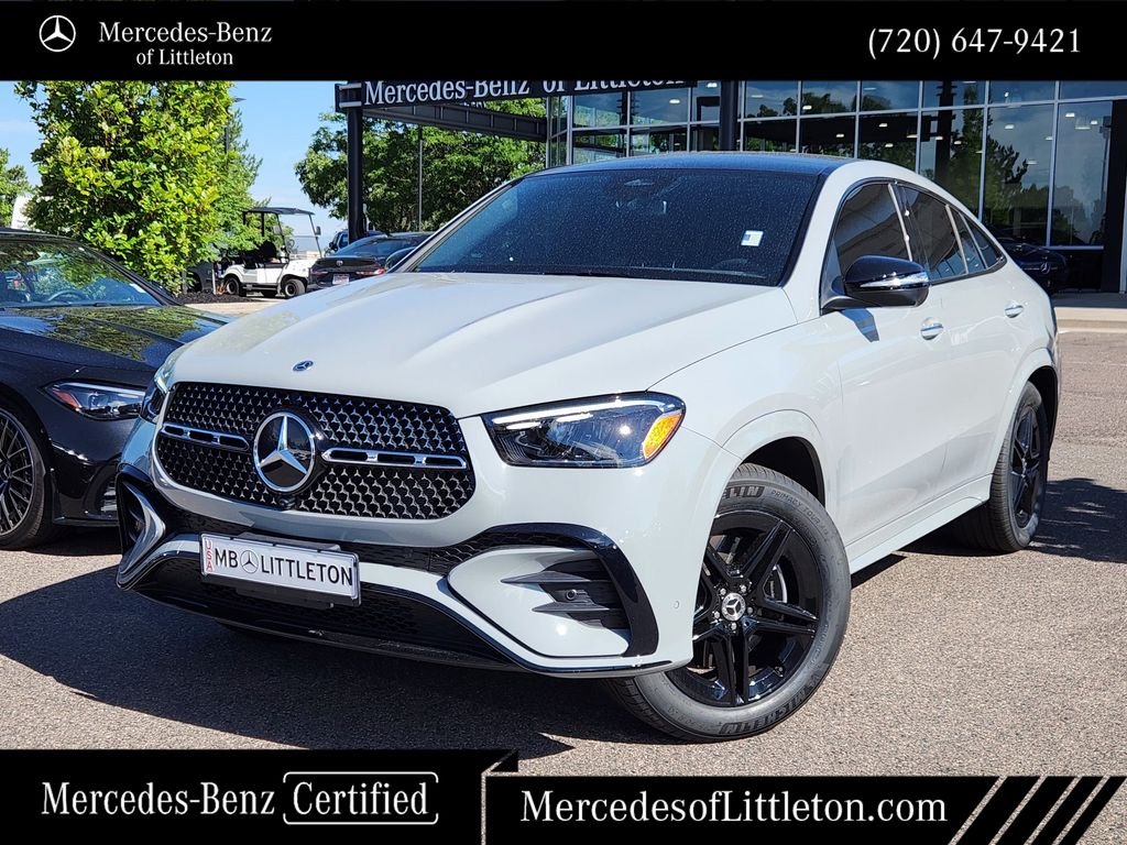 Certified Used 2025 Gray Mercedes-Benz GLE 450 image 1