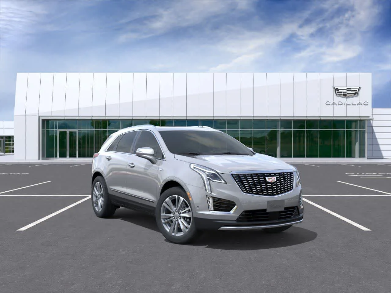 New 2026 Argent Silver Metallic Cadillac Premium Luxury image 1