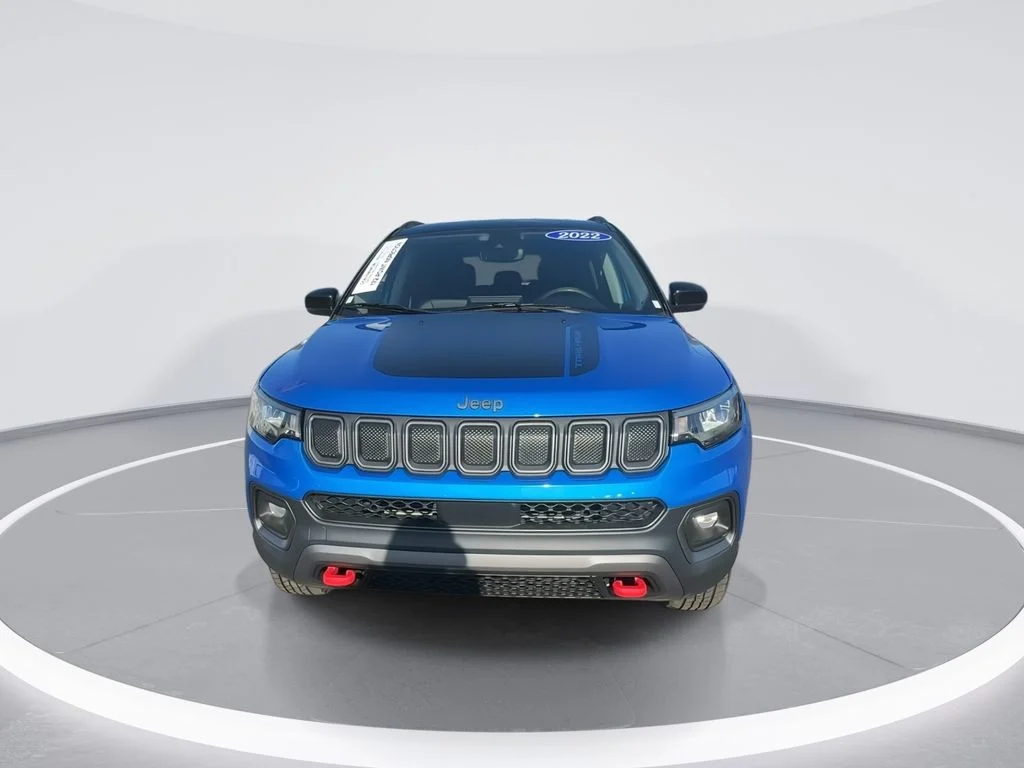 Used 2022 Blue Jeep Trailhawk image 3