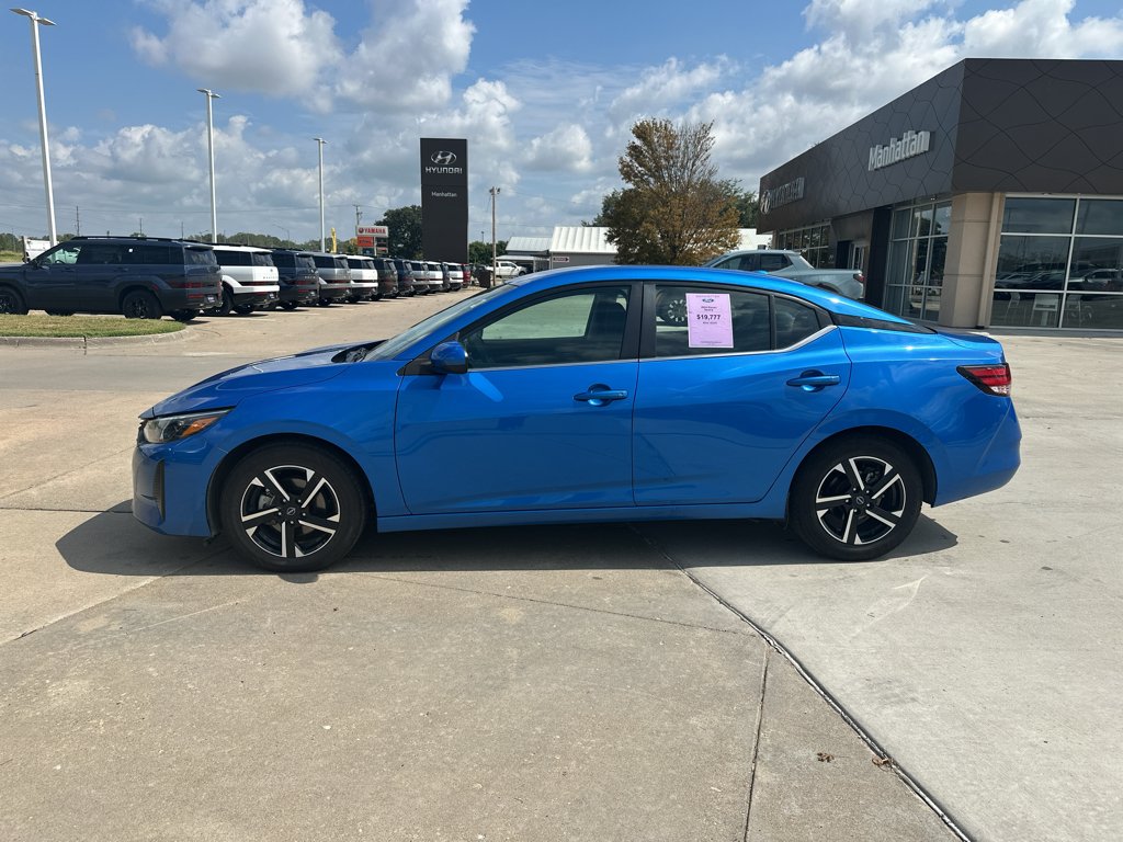 Used 2024 Electric Blue Metallic Nissan SV image 9
