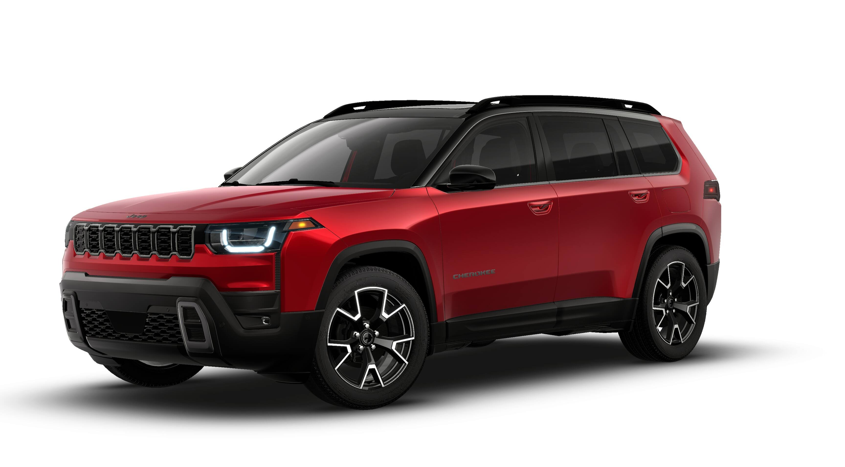 New 2026 Red Hot Pearl-Coat Exterior Paint Jeep Overland image 1