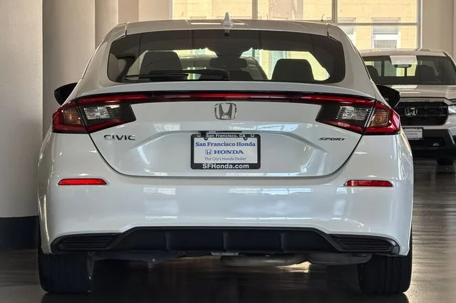 Used 2022 Platinum White Pearl Honda Sport image 7