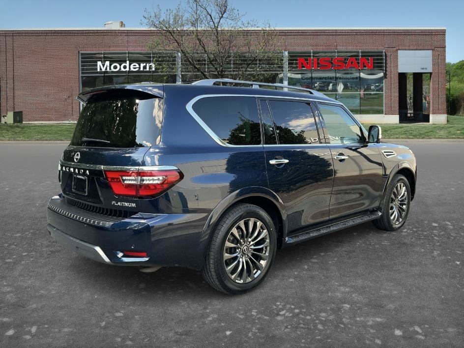 Used 2023 Hermosa Blue Pearl Nissan Platinum image 4