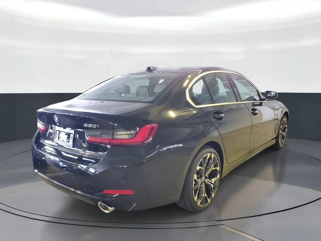 New 2026 Jet Black BMW 330i image 3
