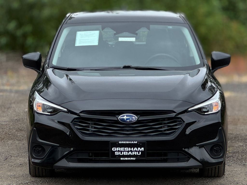 Used 2025 Crystal Black Silica Subaru Base image 2