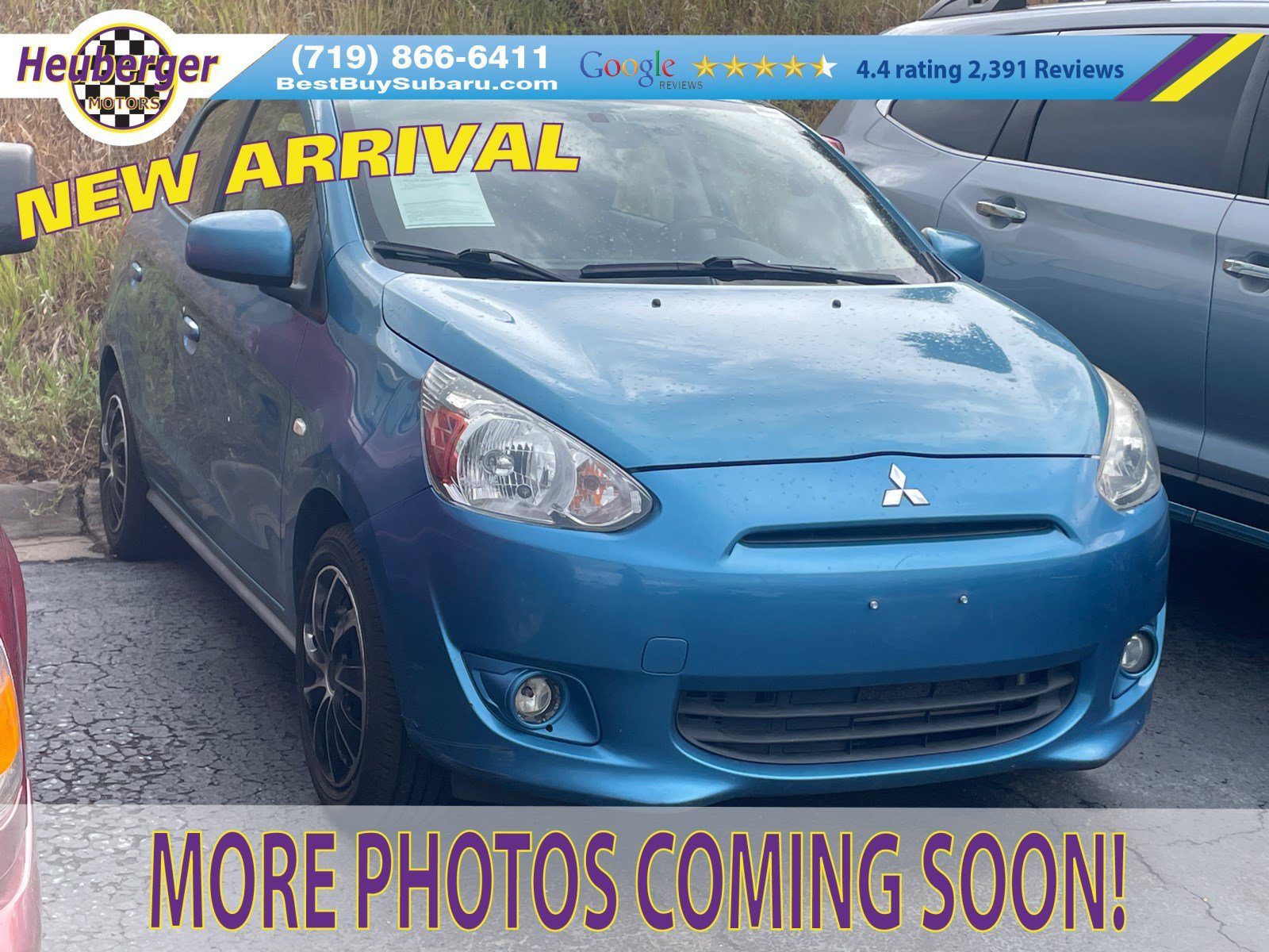 Used 2014 Sapphire Blue Mitsubishi ES image 1