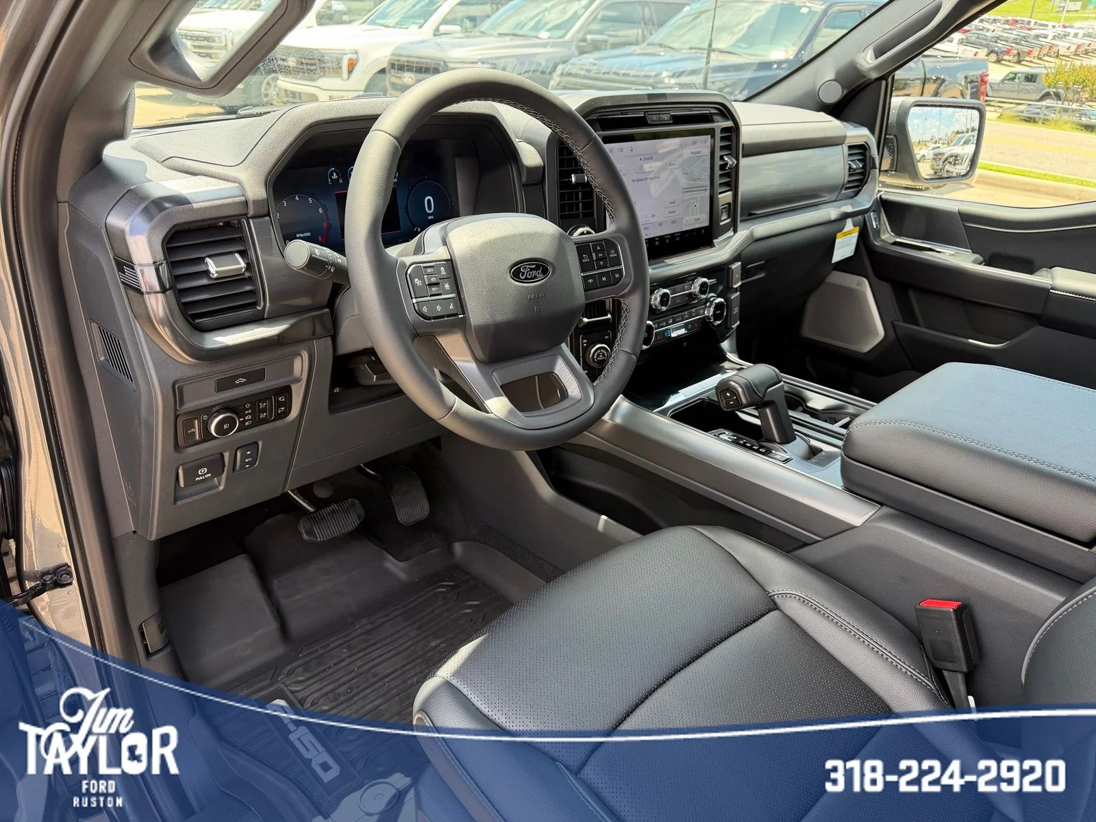 New 2026 Carbonized Gray Metallic Ford Lariat® image 8