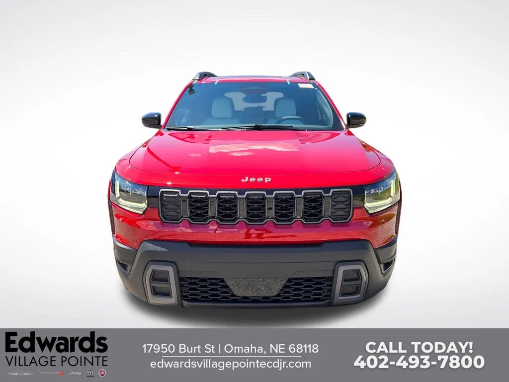 New 2026 Red Hot Pearl-Coat Exterior Paint Jeep Limited image 8