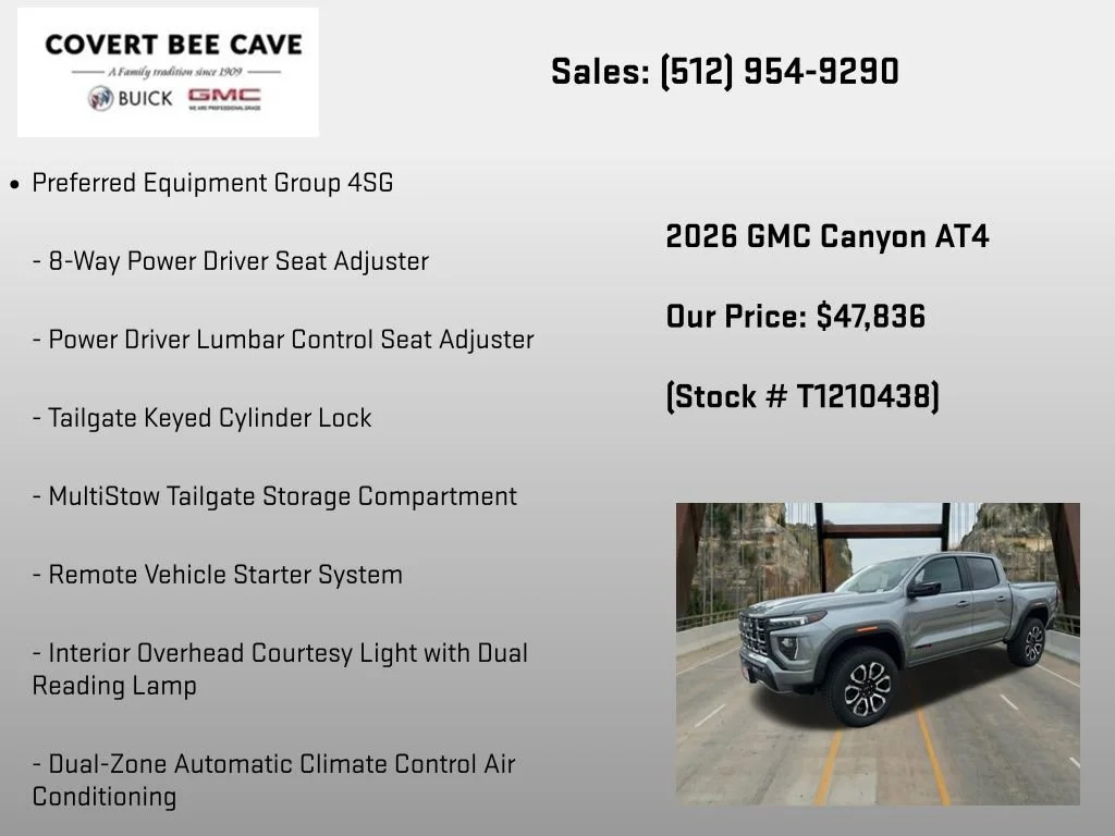 New 2026 Sterling Metallic GMC AT4 image 6
