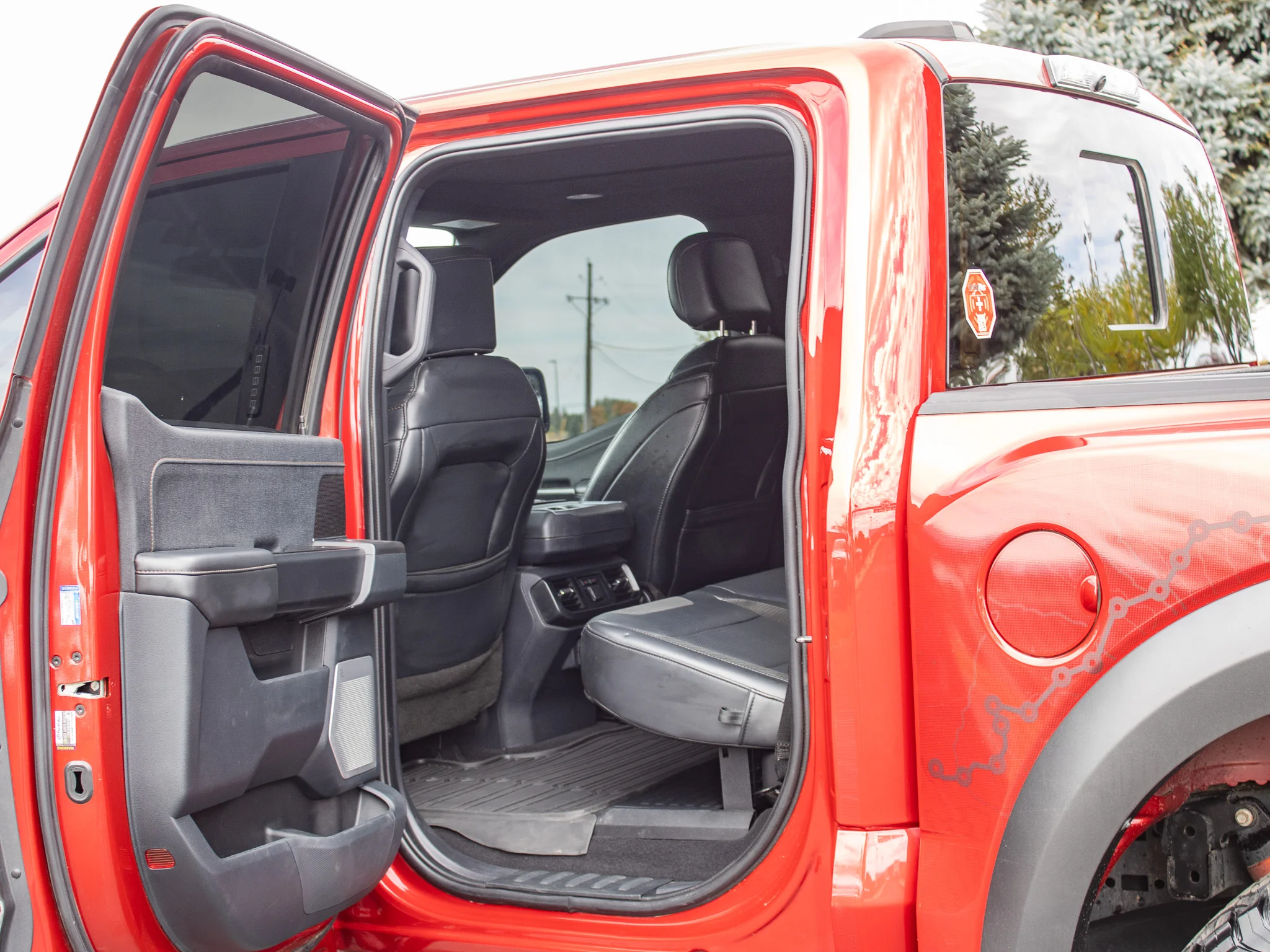 Used 2023 Rapid Red Metallic Tinted Clearcoat Ford Raptor image 13