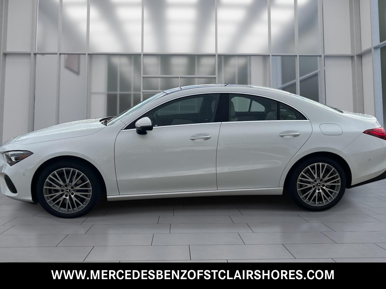 New 2026 Polar White Mercedes-Benz CLA 250 image 2
