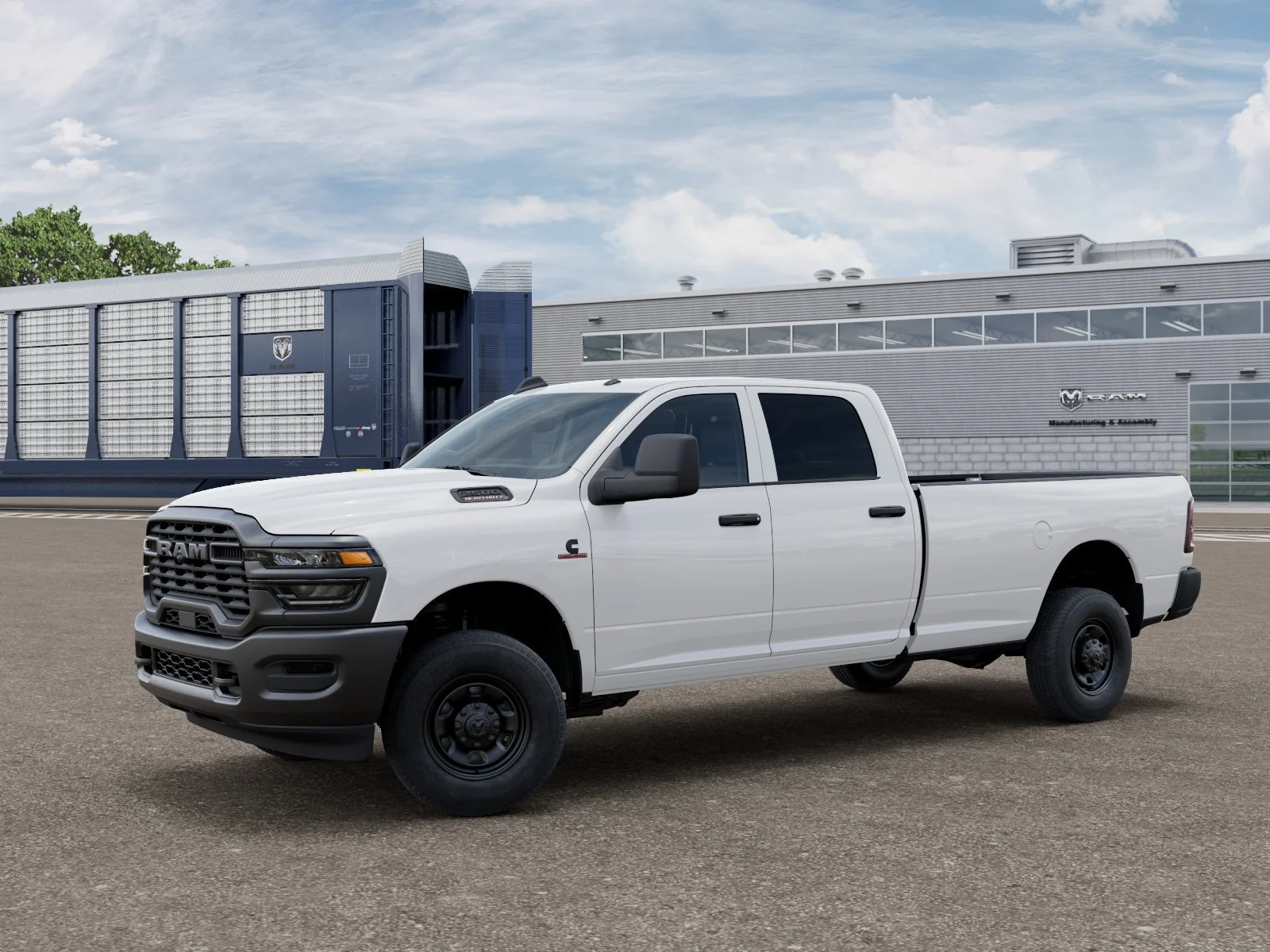 New 2026 Bright White Clearcoat RAM Tradesman image 2