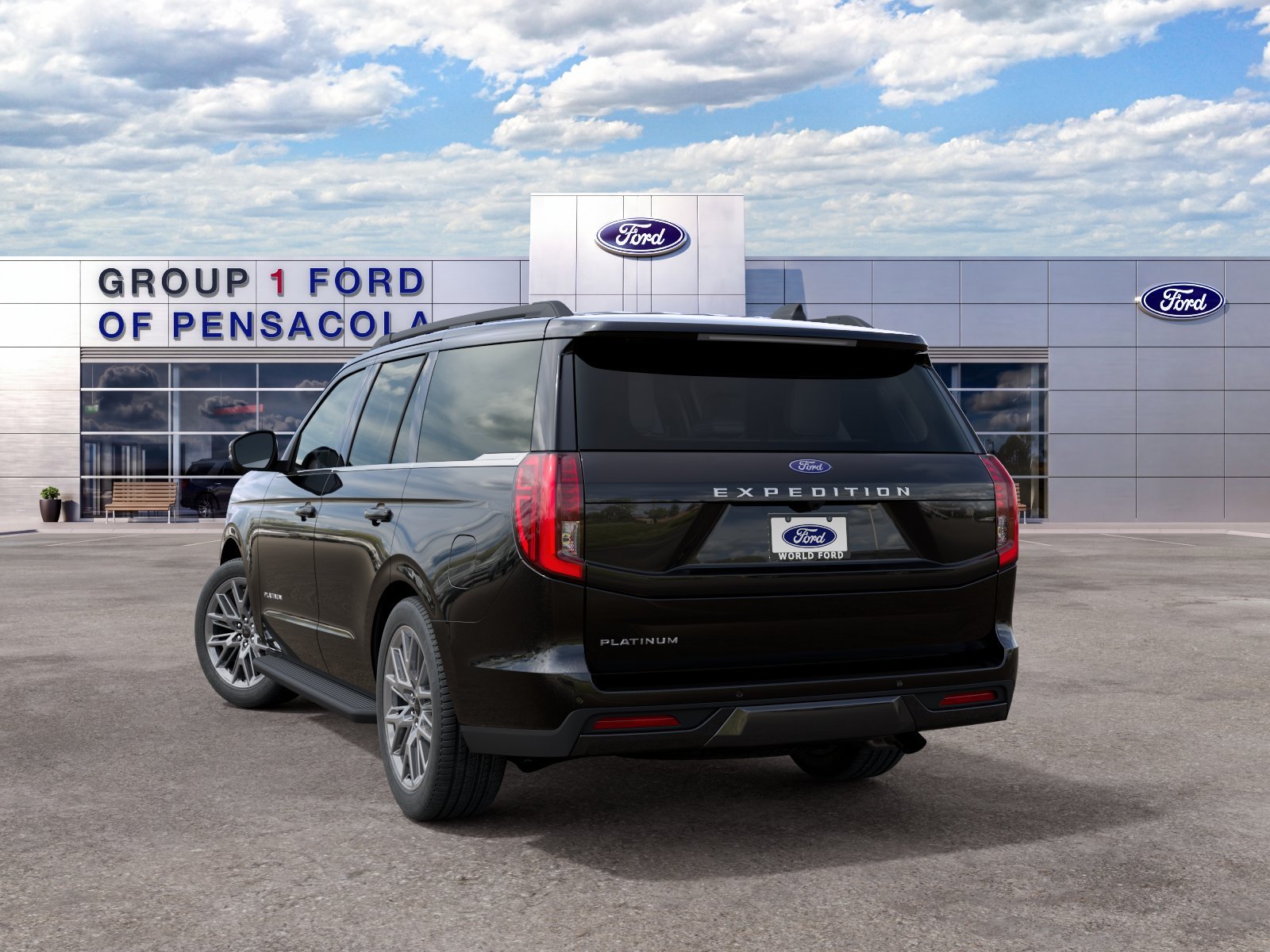 New 2027 Agate Black Metallic Ford Platinum image 8
