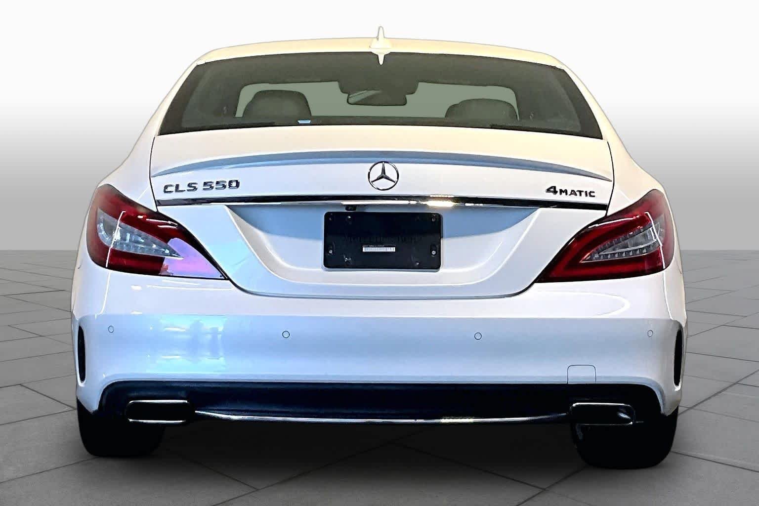 Used 2017 designo Diamond White Metallic Mercedes-Benz CLS 550 image 5