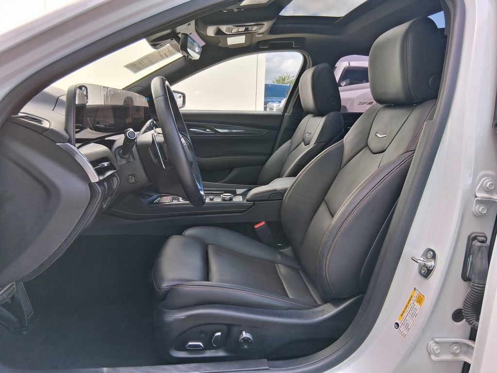 Used 2025 Crystal White Tricoat Cadillac Sport image 21