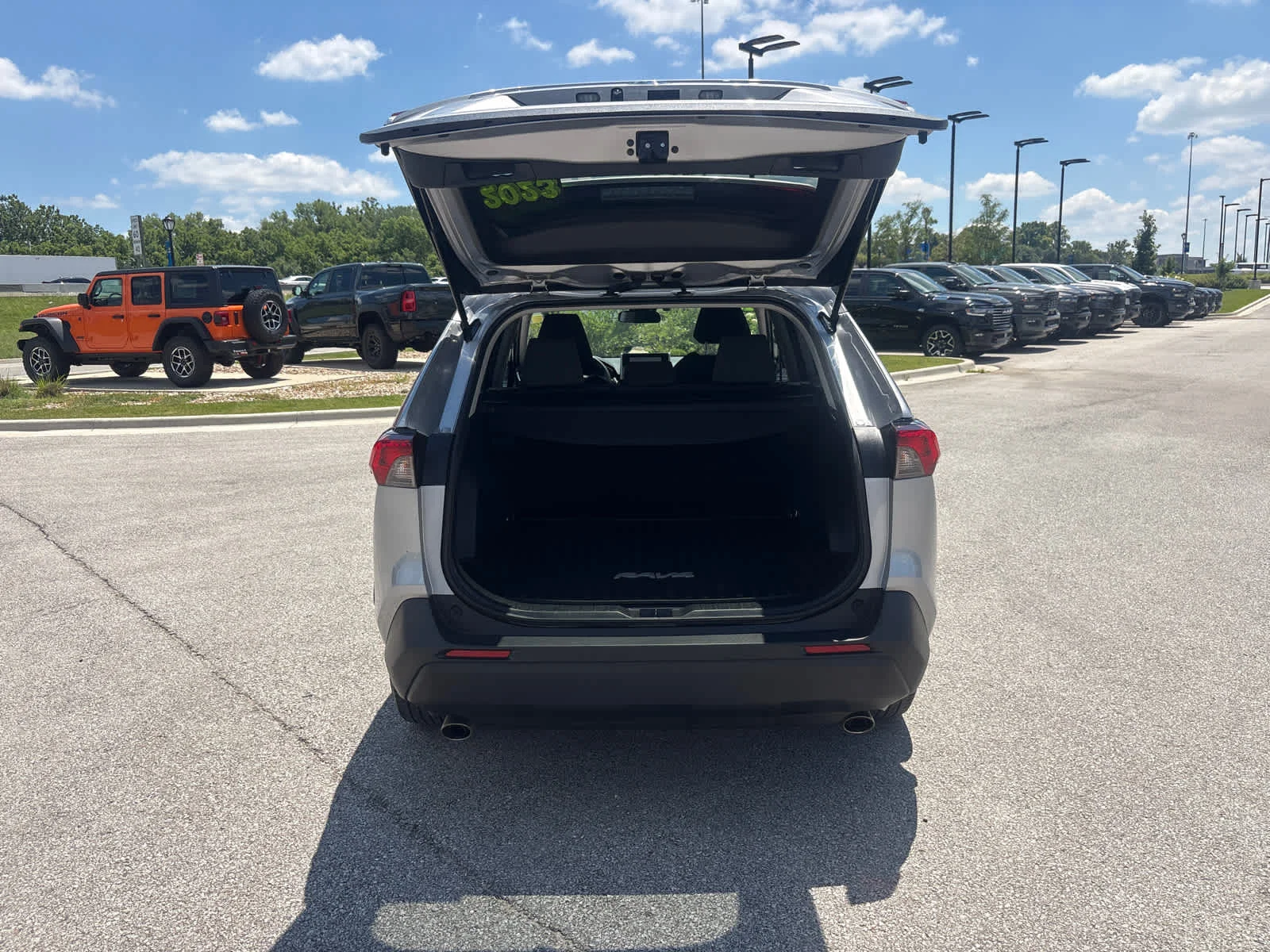 Used 2023 Silver Sky Metallic Toyota XLE image 12