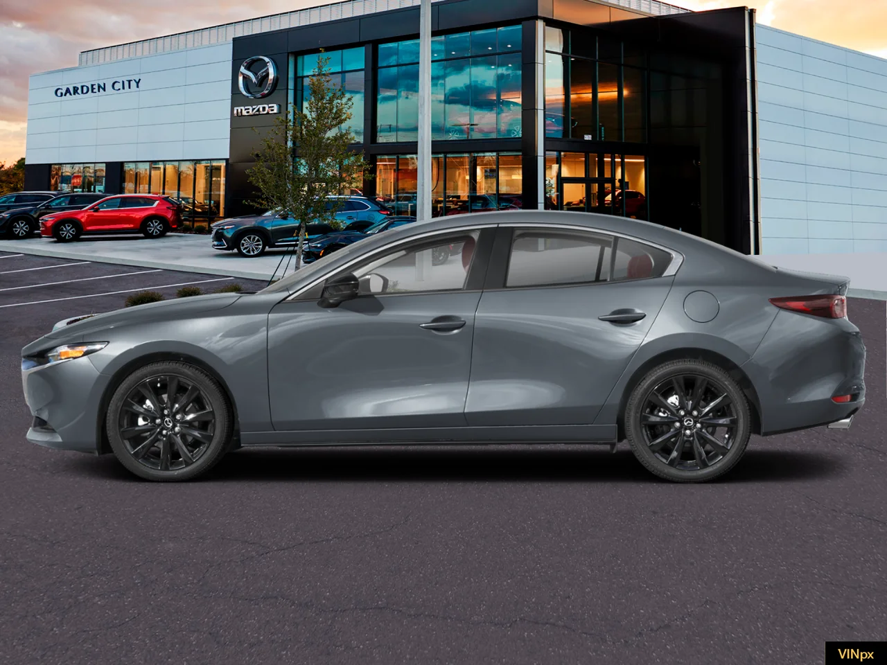 New 2026 Polymetal Gray Metallic Mazda 2.5 S Carbon Edition image 3