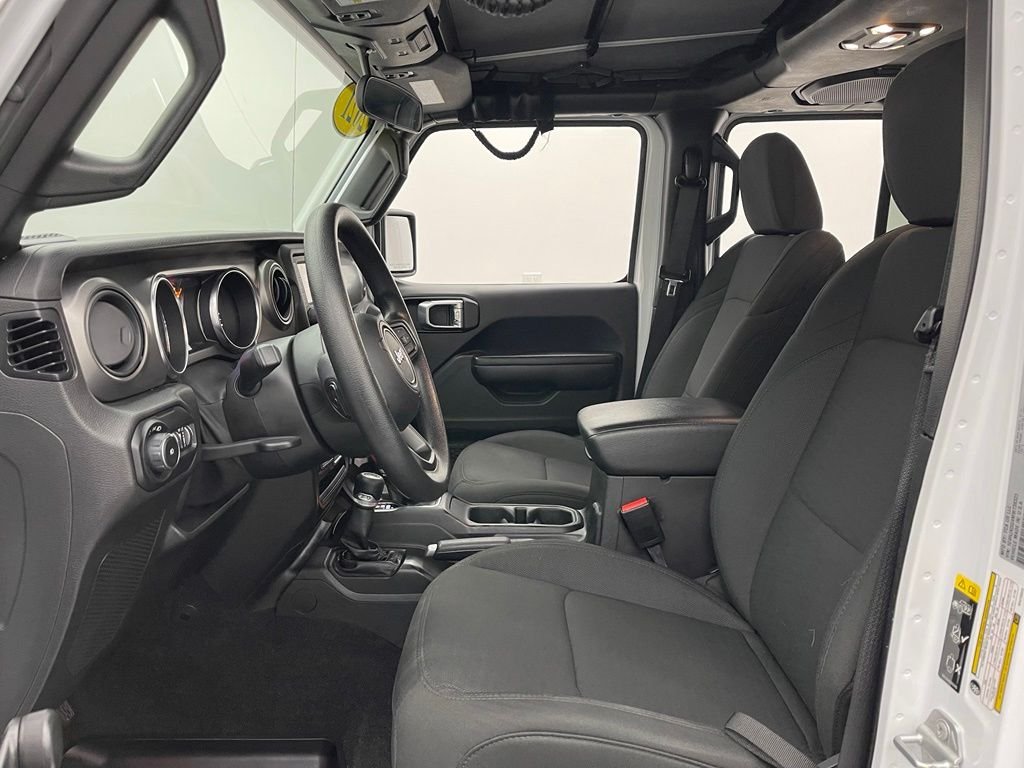 Used 2021 Bright White Clearcoat Jeep Unlimited Willys image 15