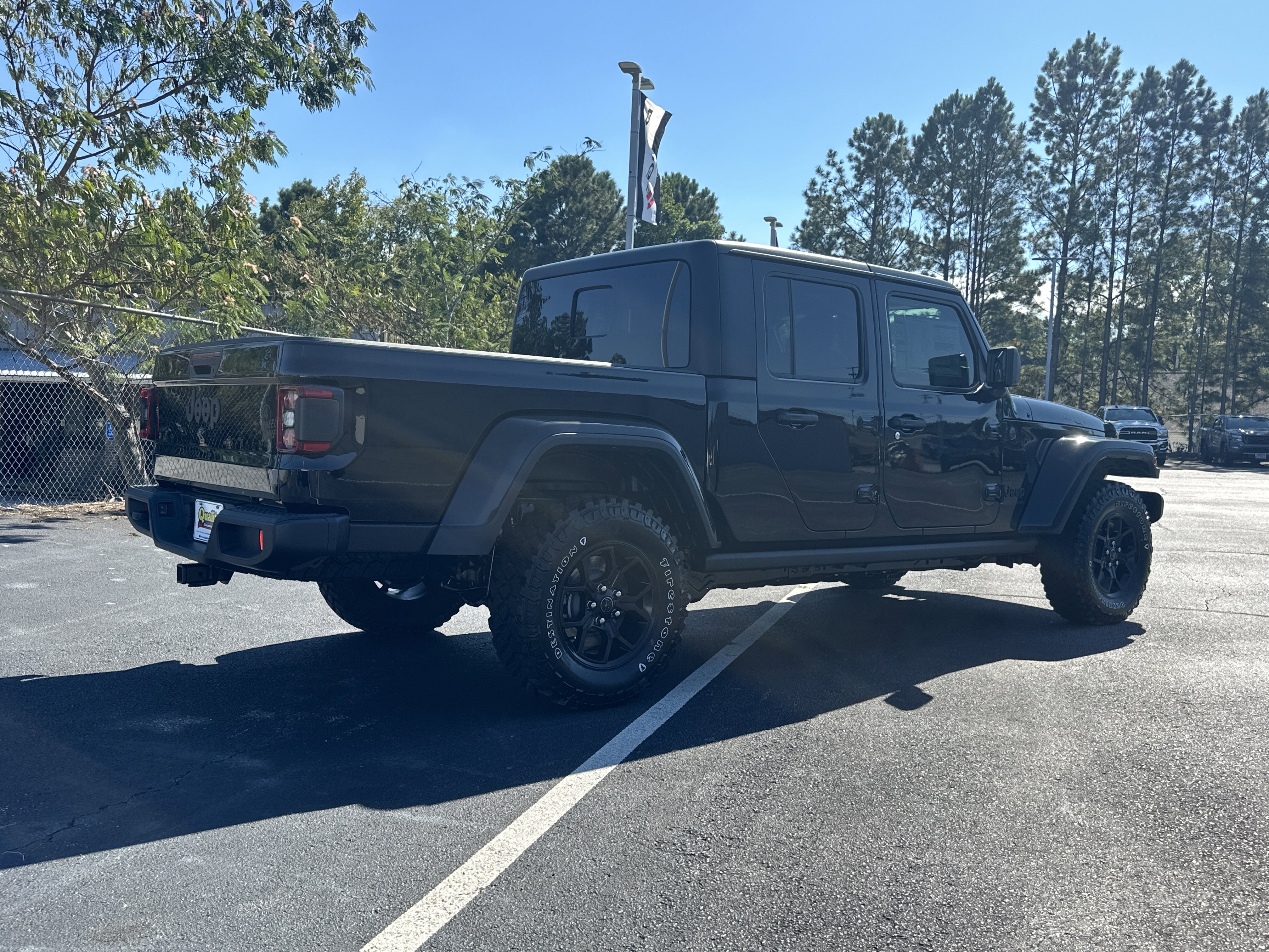 New 2025 Black Clear-Coat Exterior Paint Jeep Willys image 8