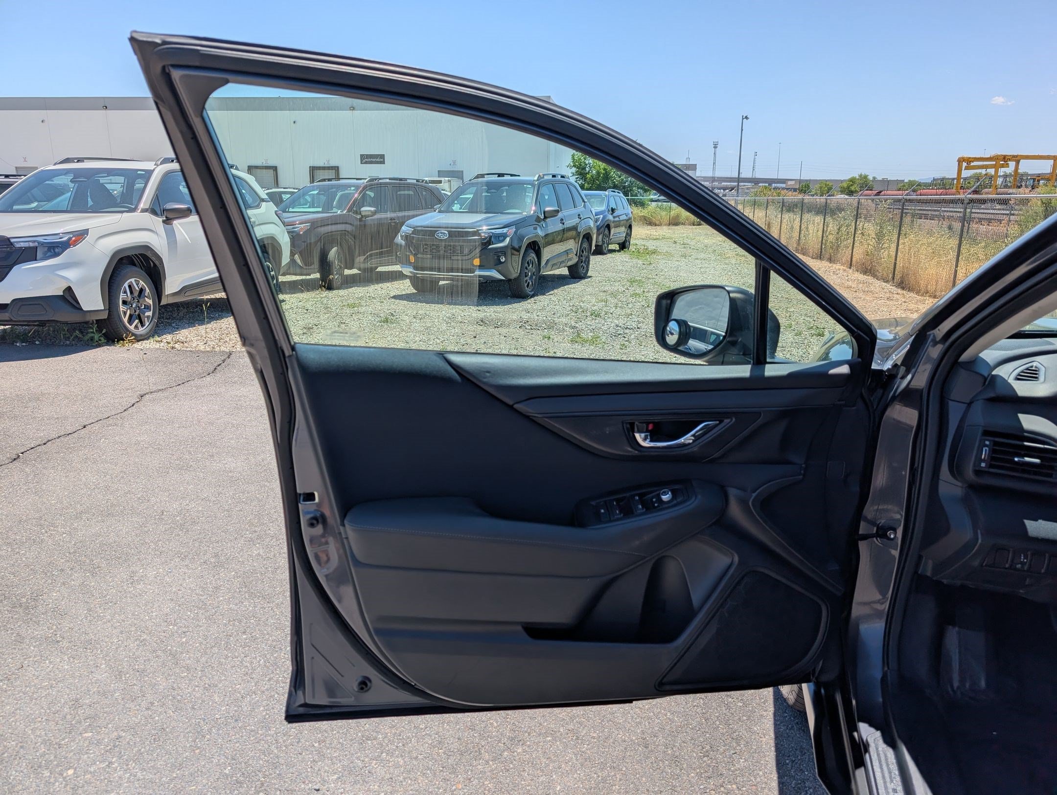 Used 2023 Magnetite Gray Metallic Subaru Premium image 12