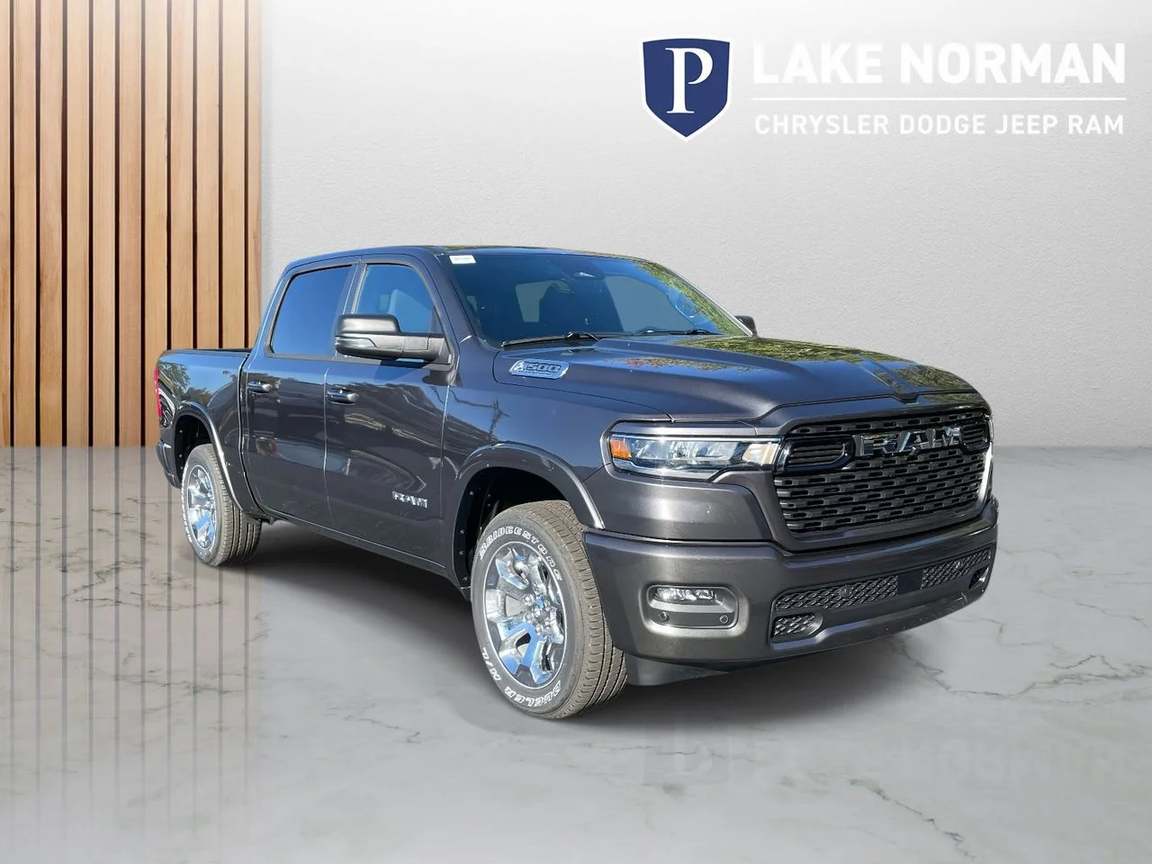 New 2026 Granite Crystal Metallic Clear-Coat Exterior Paint RAM Big Horn/Lone Star image 2