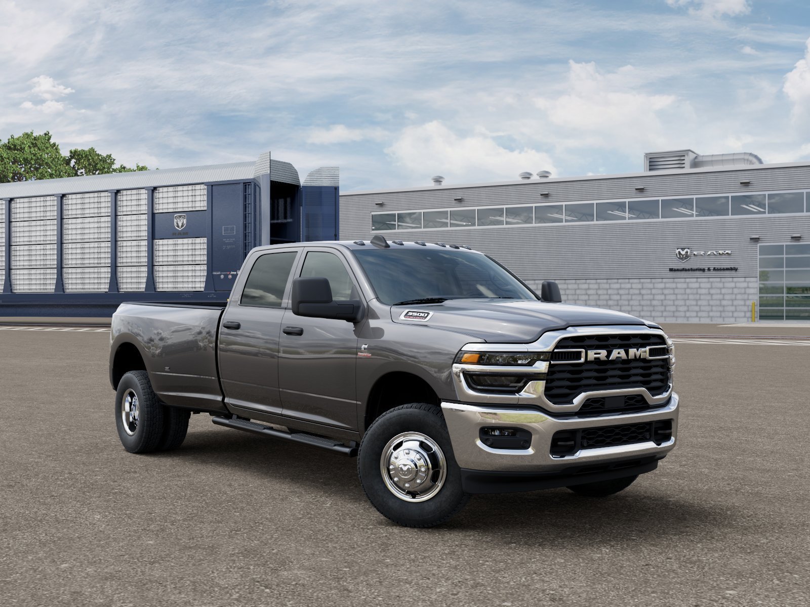 New 2026 Granite Crystal Metallic Clear-Coat Exterior Paint RAM Tradesman image 5