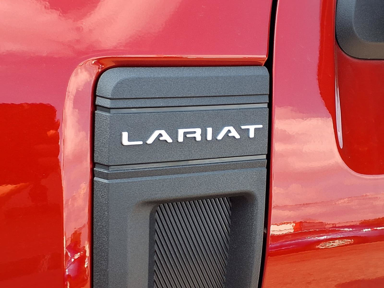 Certified Used 2024 Hot Pepper Red Metallic Tinted Clearcoat Ford LARIAT image 5