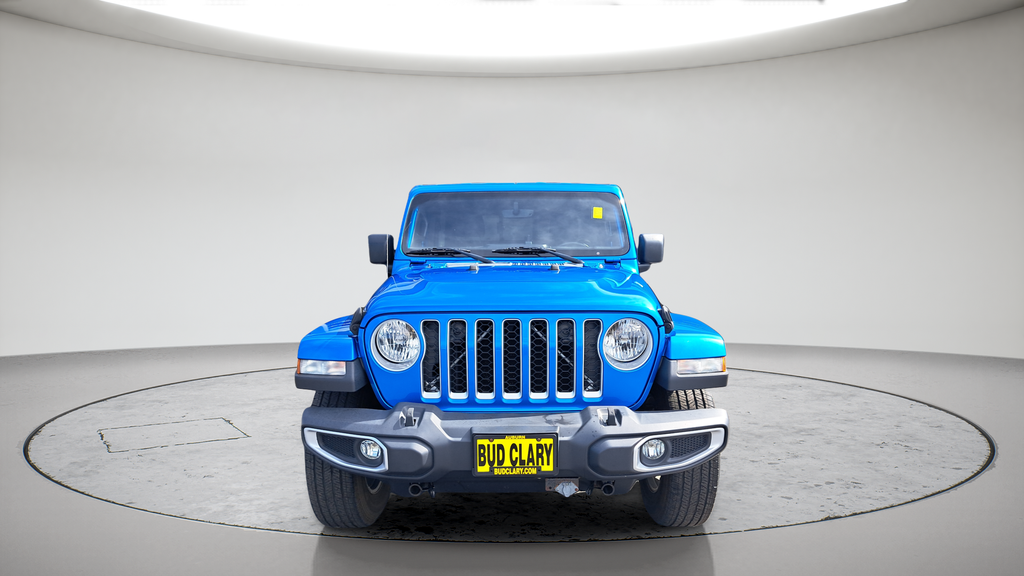Used 2020 Blue Jeep Overland image 8