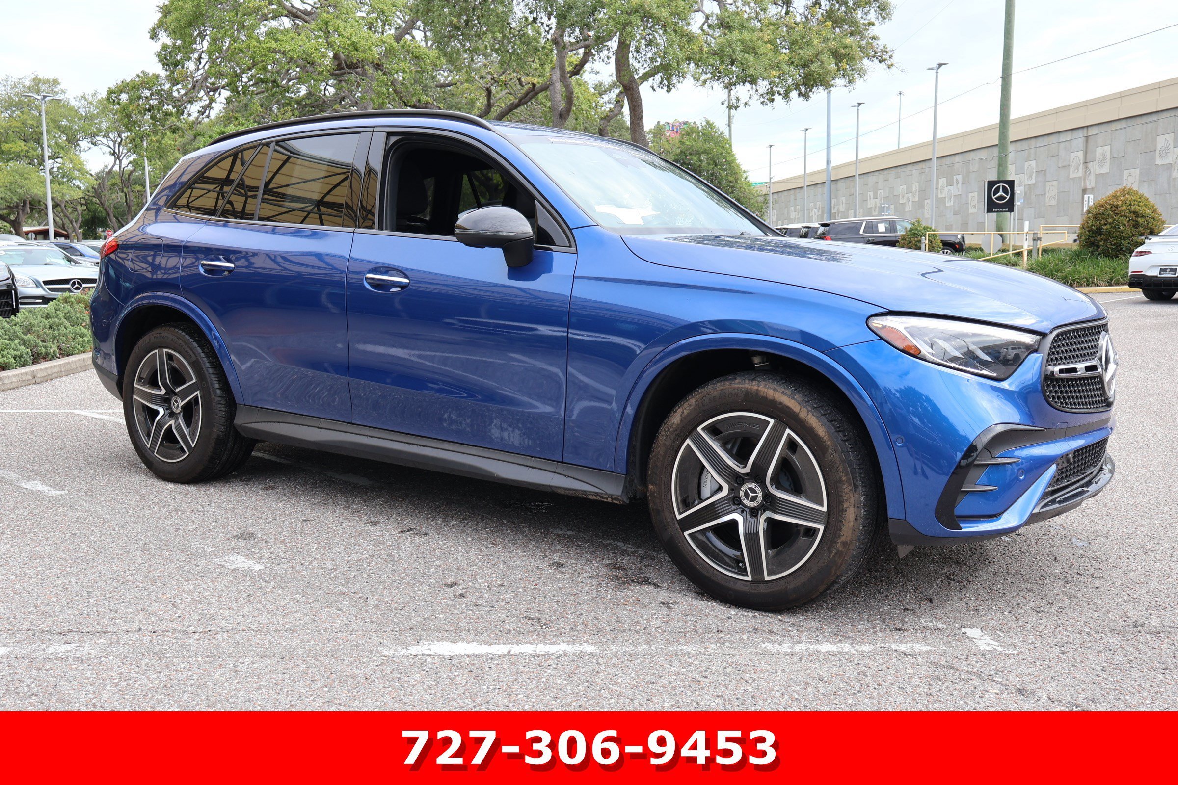 Certified Used 2025 Starling Blue Metallic Mercedes-Benz GLC 300 image 10