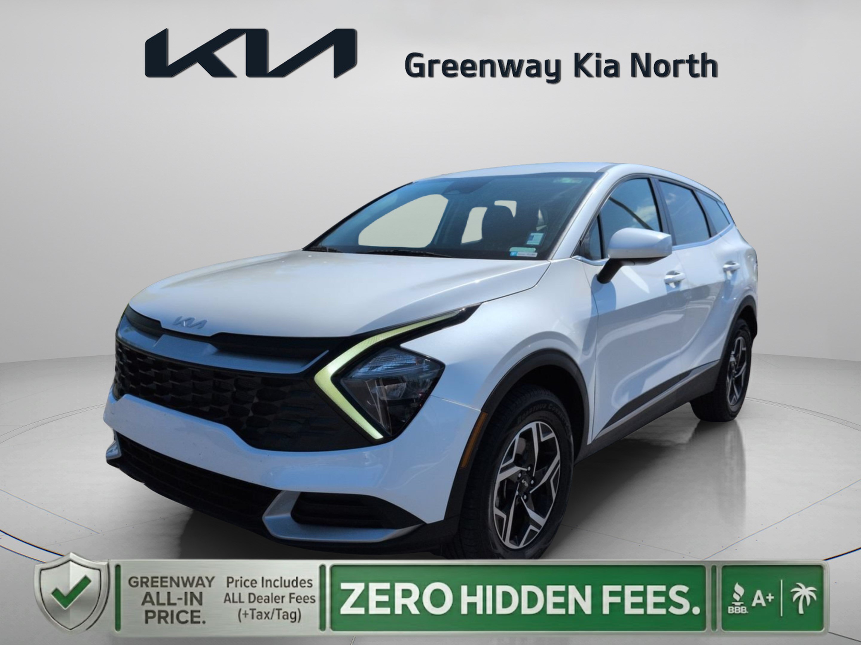 Certified Used 2023 Snow White Pearl Kia LX image 4