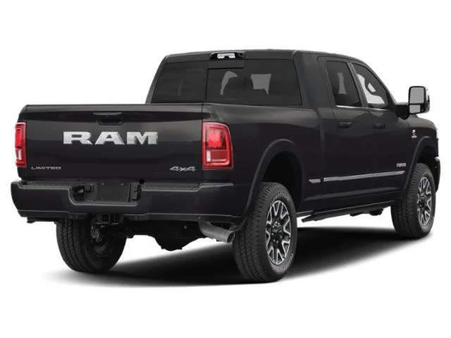 New 2027 Diamond Black Crystal Pearlcoat RAM Limited image 3