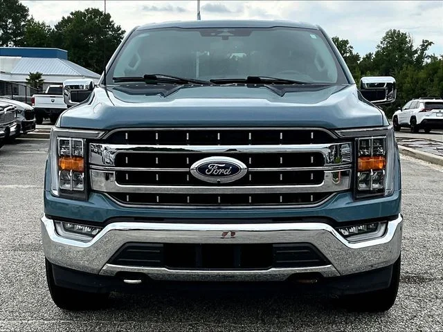Used 2023 Blue Ford Lariat image 2