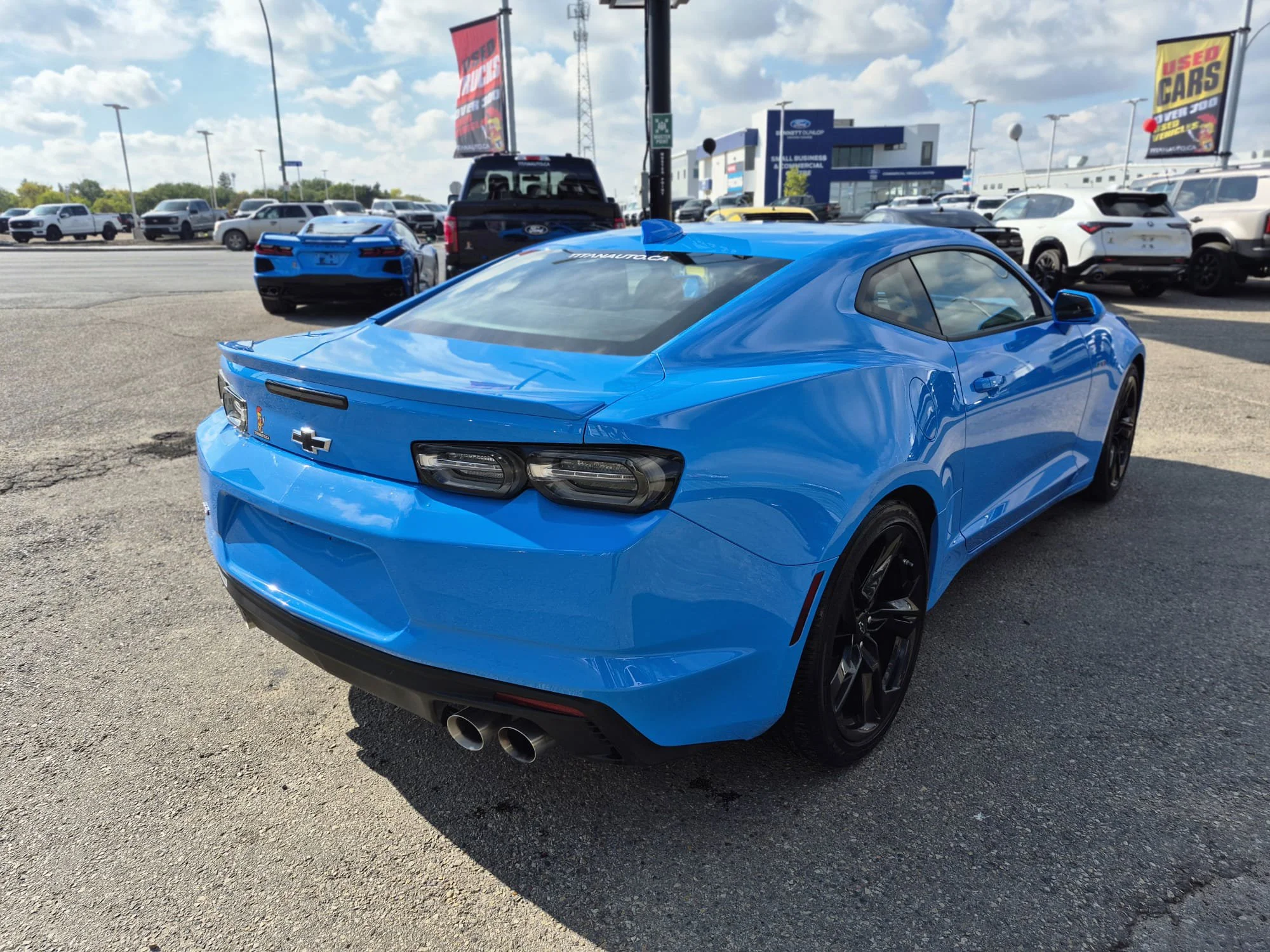 Used 2023 Rapid Blue Chevrolet LT1*455HP!! | 6.2L V8 | Recaro Seats | Sunroof | Performance Exhaust | Rapid Blue | image 12