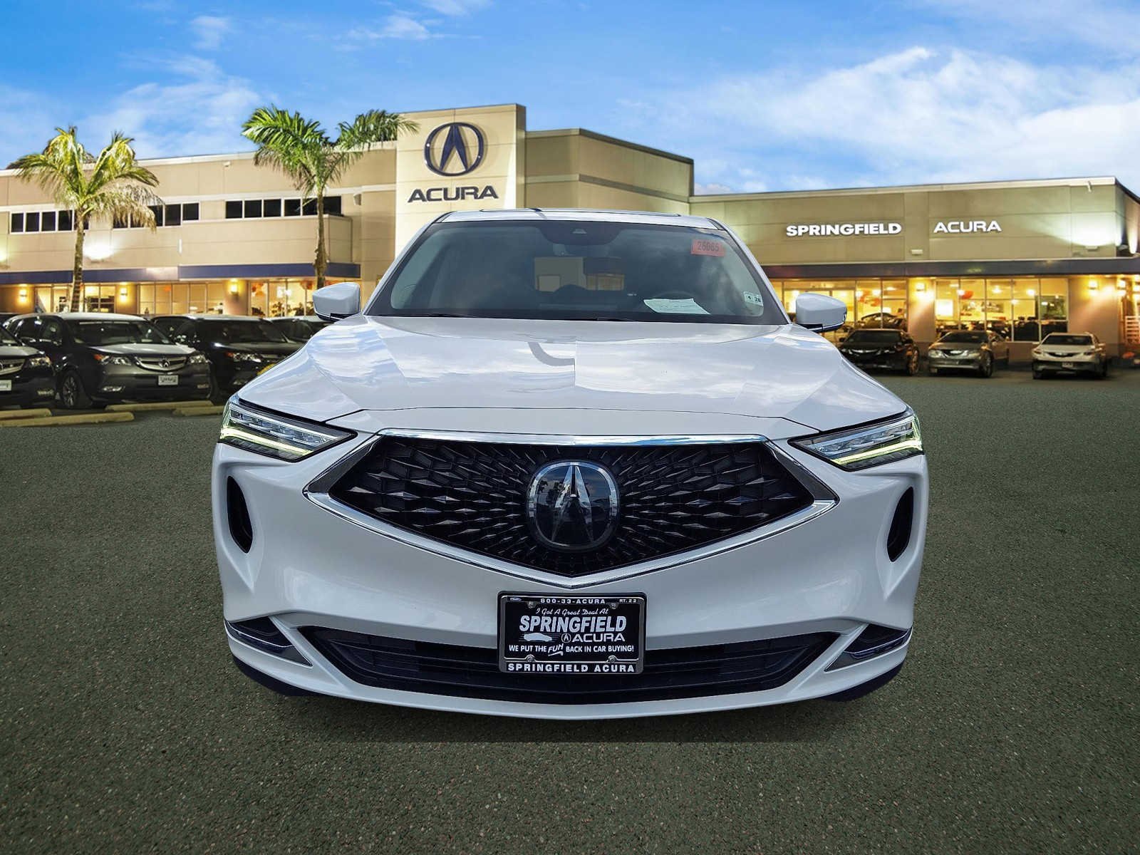 Certified Used 2023 Platinum White Pearl Acura SH-AWD image 2