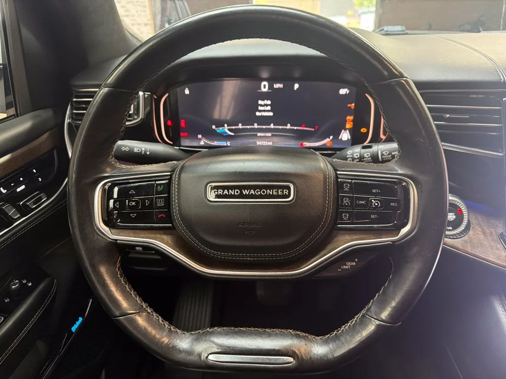 Used 2022 Bright White Clearcoat Jeep Series II image 22