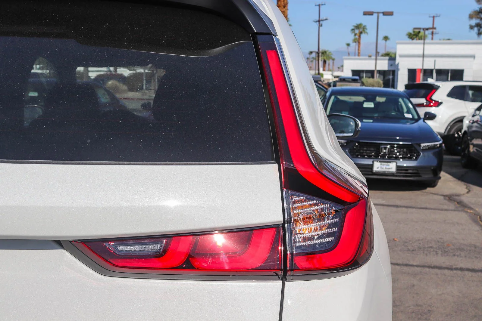 New 2027 Platinum White Pearl Honda EX image 7