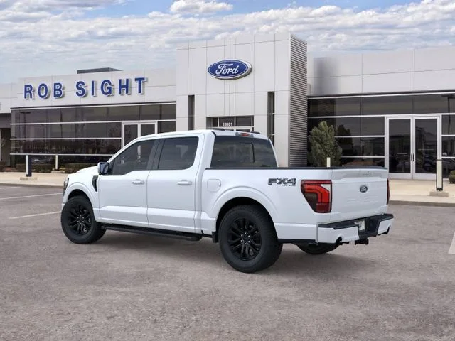 New 2026 Star White Metallic Tri-Coat Ford Lariat® image 4