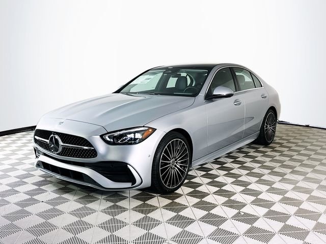 New 2026 Cirrus Silver Metallic Mercedes-Benz C 300 image 3