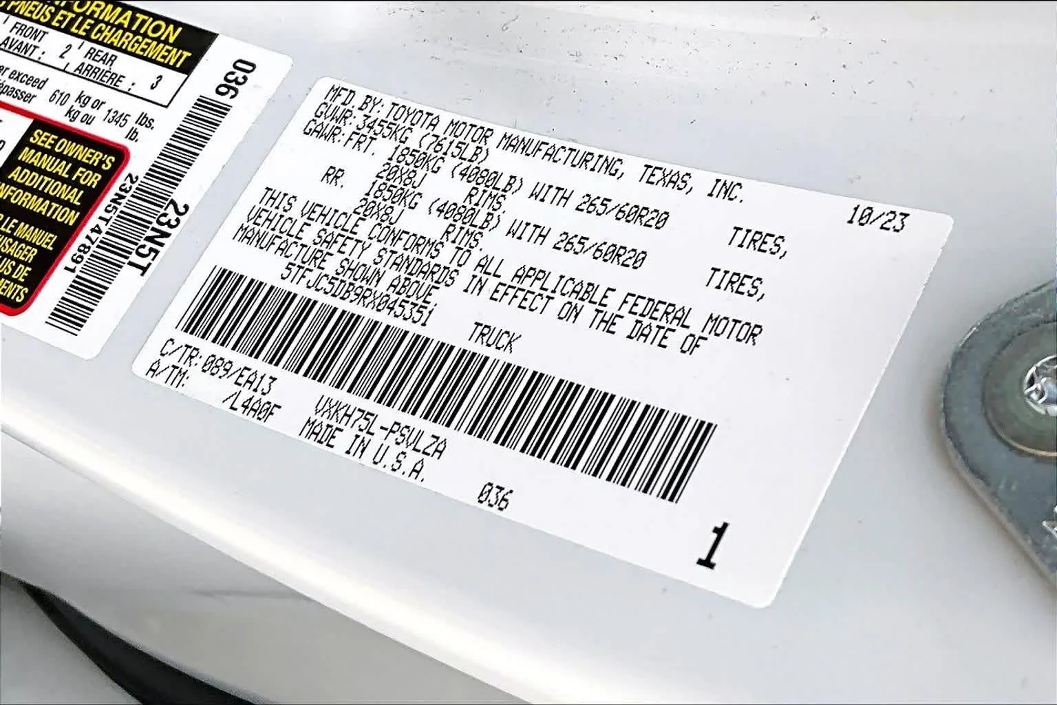 Used 2024 Wind Chill Pearl Toyota Limited Hybrid image 35