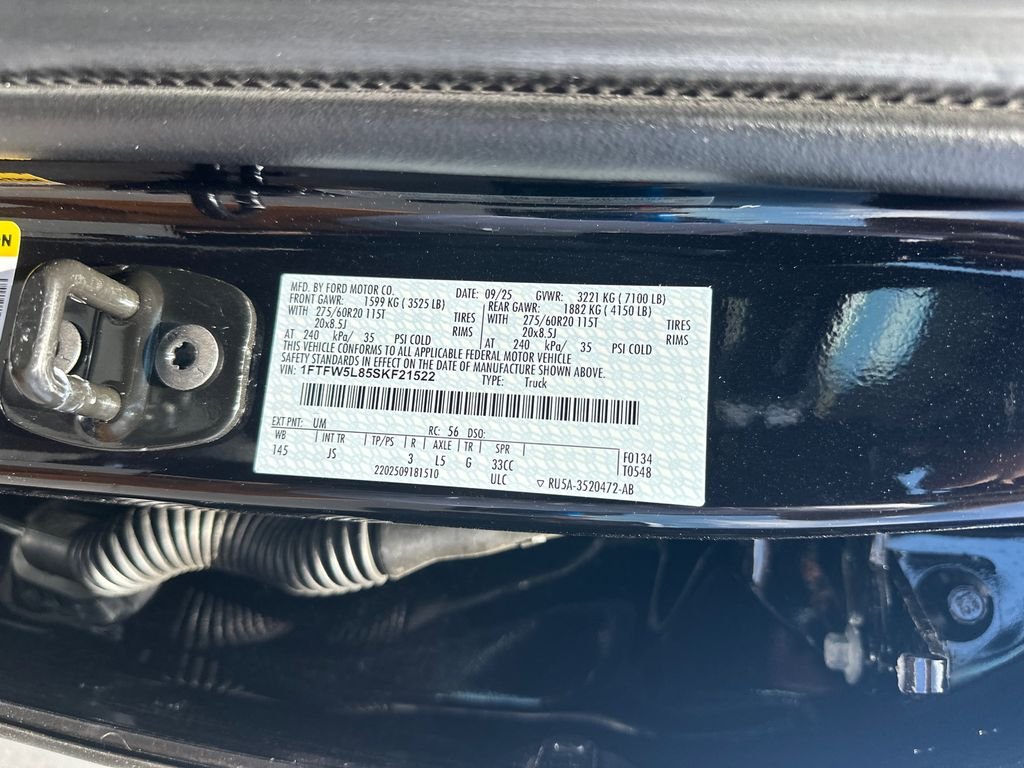 New 2025 Black Ford Lariat image 33