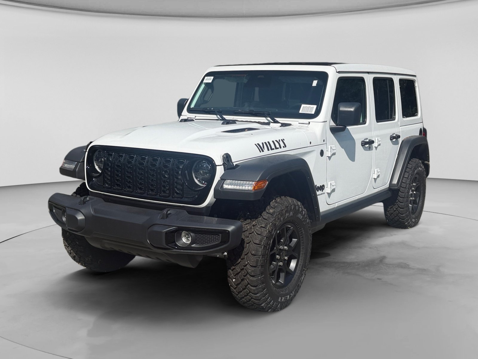 New 2026 Bright White Clear-Coat Exterior Paint Jeep  image 1
