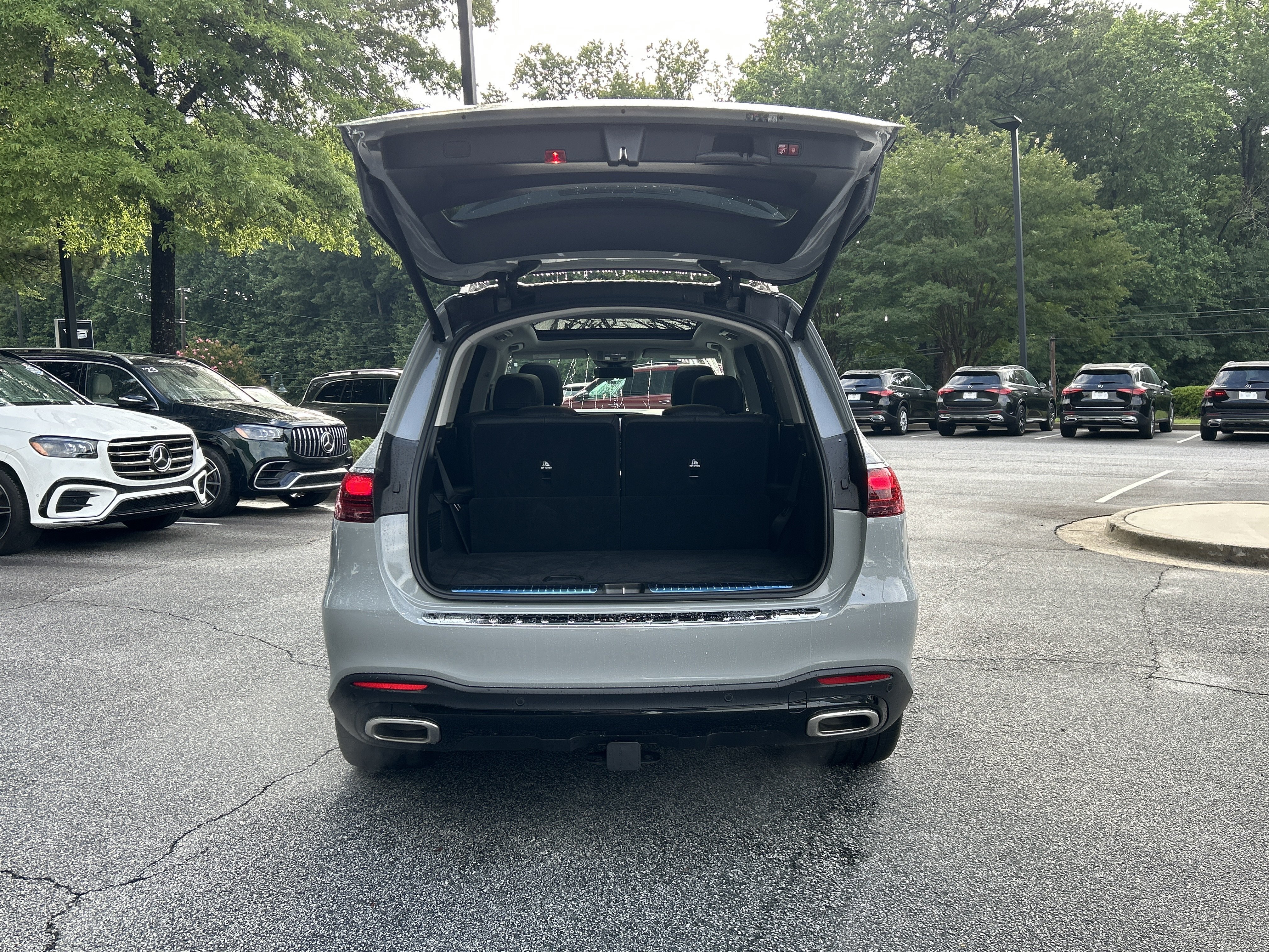 Certified Used 2024 MANUFAKTUR Alpine Grey Mercedes-Benz GLS 580 4MATIC® SUV image 9