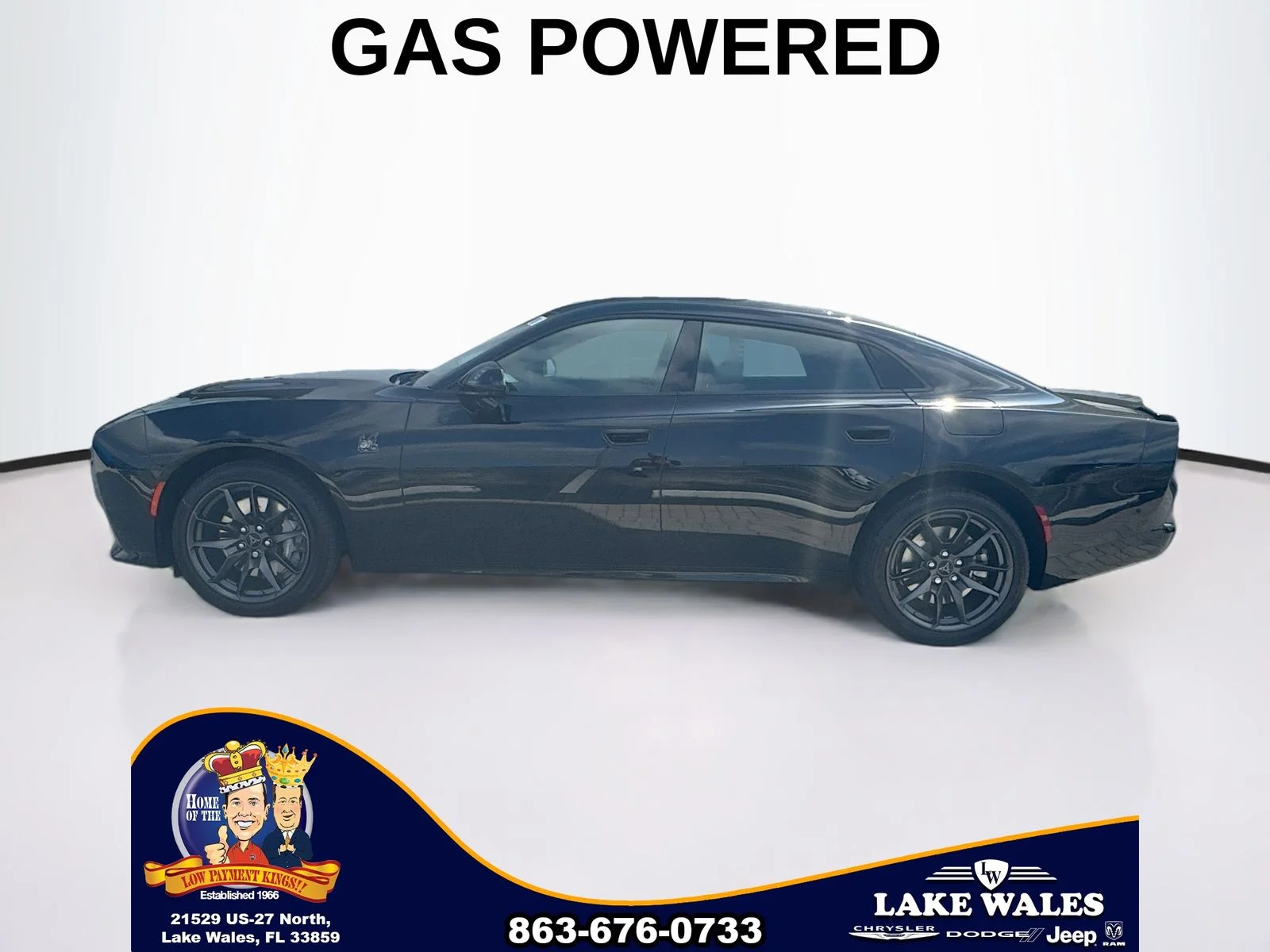 New 2026 Diamond Black Crystal Pearlcoat Dodge  image 3