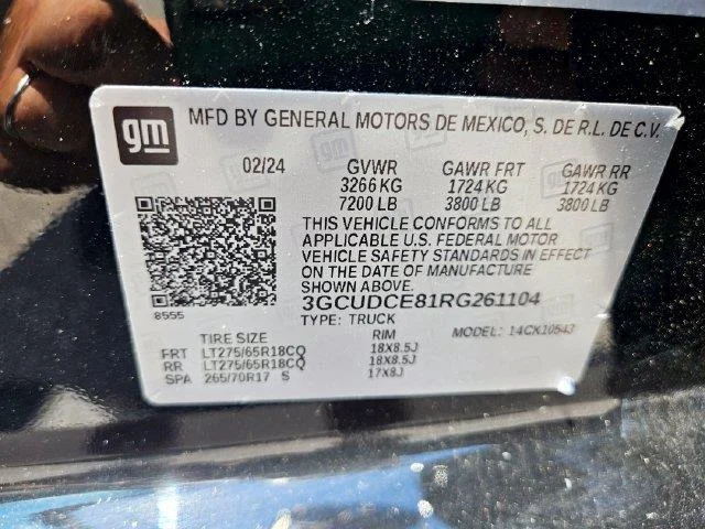 Used 2024 Black Chevrolet Custom Trail Boss image 30