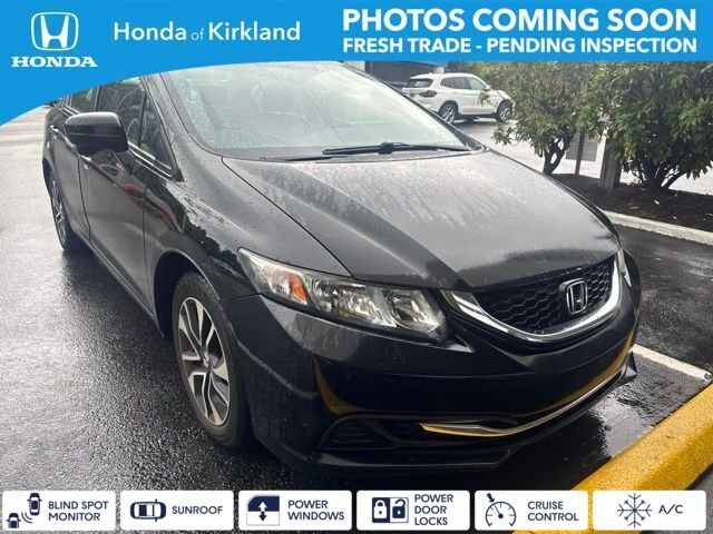 Used 2015 Crystal Black Pearl Honda EX image 1
